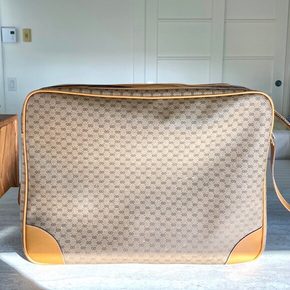 Authentic Vintage Gucci Travel Weekender Bag – Made in Italy - Picture 2 of 13